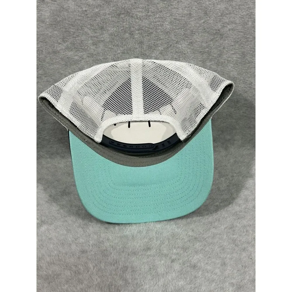 Seattle Kraken Hat Cap Snapback Fanatics Blue‎ NHL Hockey One Size Pro Mesh - Picture 4 of 7